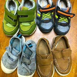Toddler Boys 7 Shoe Bundle